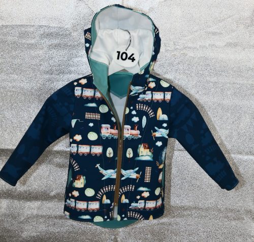 104-es Vonatos Softshell kabát