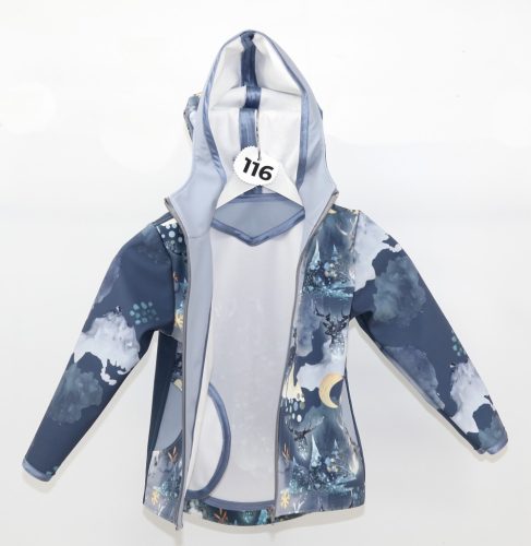 116-os Téli erdő, szarvassal Softshell kabát