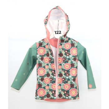 122-es Lucy virágos Softshell kabát