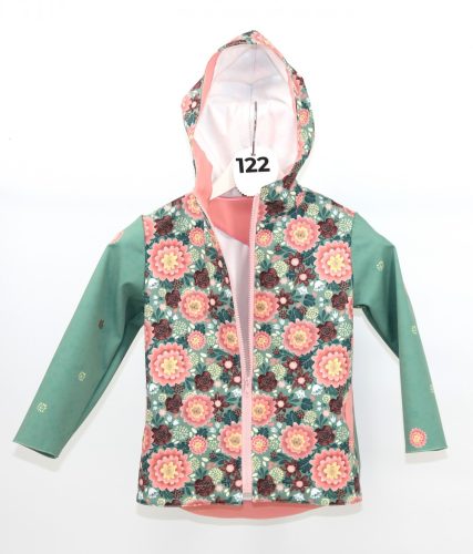 122-es Lucy virágos Softshell kabát