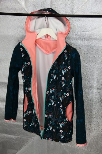 164-es Softshell kabát Kolibris